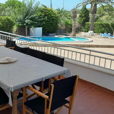 Nyaraló Privado Con Piscina Sa Caleta